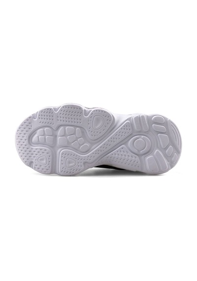 019 Çocuk Rahat Sneaker Siyah/lila