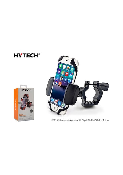 Hytech Hy-Xh09 Universal Ayarlanabilir Siyah Bisiklet Telefon  Tut