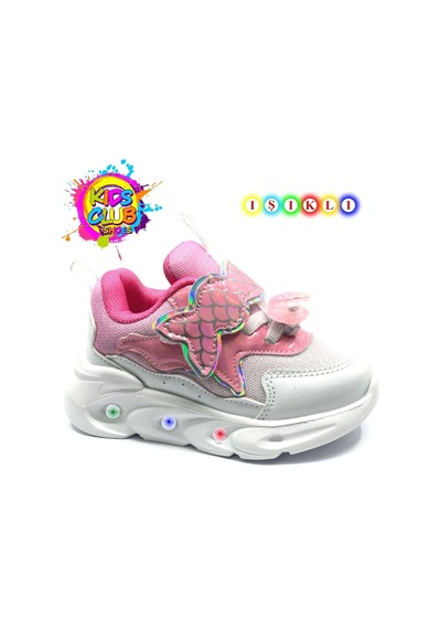 Cool Aria Işıklı Ortopedik Çocuk Spor Ayakkabı Pudra