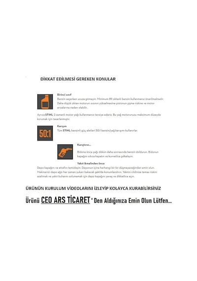 Ms251 Motorlu Testere STIHL MS 251