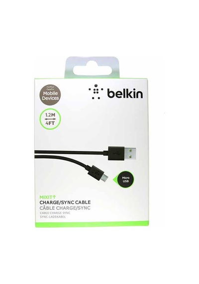Belkin F2cu012bt04blk 1.2m Micro Usb Şarj Ve Kablo Siyah