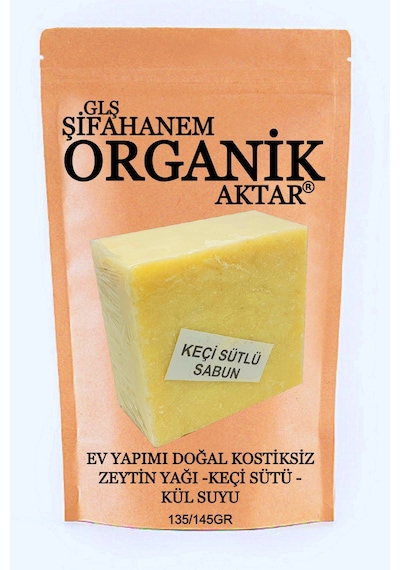 Glş Şifahanem Organik Aktar  Keçi Sütü Sabunu  3'lü