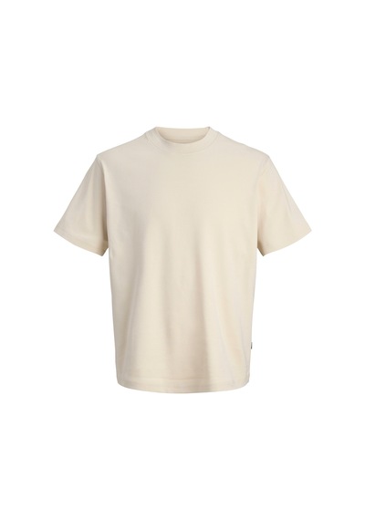 Jack & Jones Jprblaowen Ss Branding Erkek T-shirt 12292397 Krem