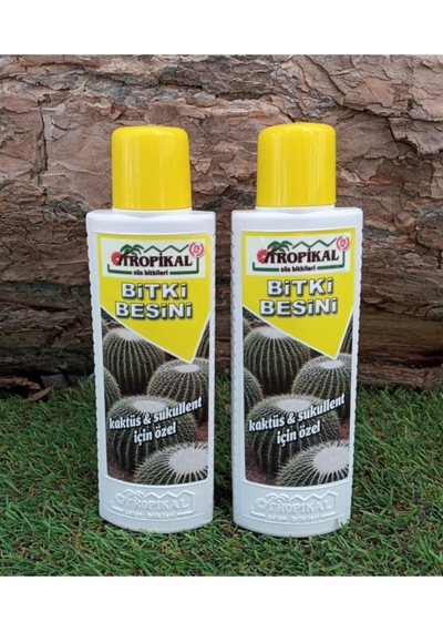 Ekodoğa Kaktüs Sukulent Besini Bitki Sıvı Gübresi Vitamini 225 Ml 2 Adet Diğer