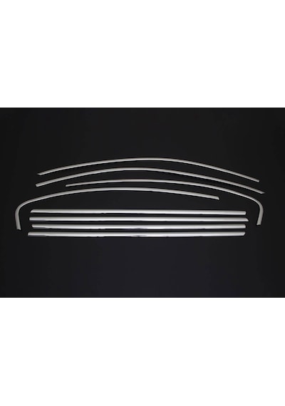 Vw Passat B8.5 Krom Cam Çerçevesi 8 Parça 2019 Sonrası