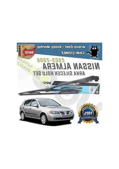Nissan Almera Hb 2003-2006 Uyumlu Arka Silecek Kolu Seti
