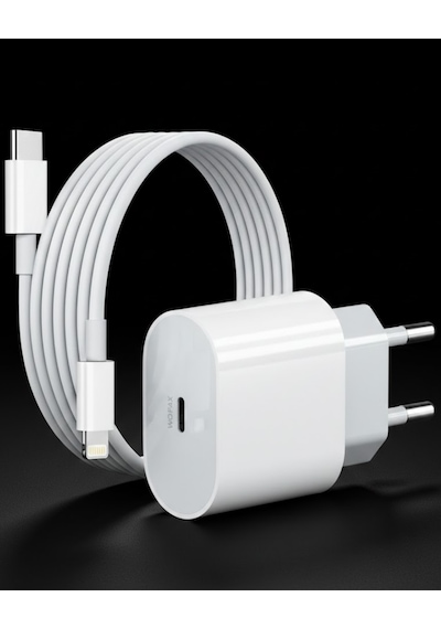 Şarj Cihazı İphone 14 13 12 11 Uyumlu 20w Hızlı Şarj Adaptörü Lightning Kablo Seti Diğer