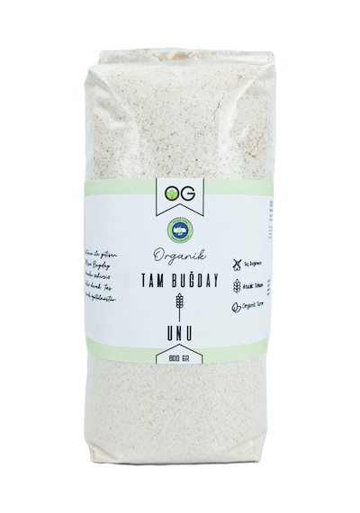 OG natural Organik Tam Buğday Unu 800 G