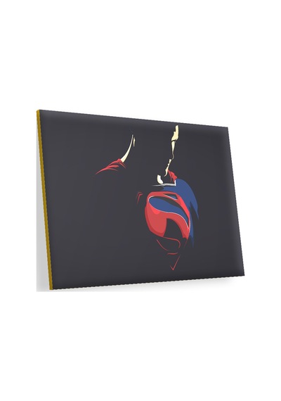 Cakasepetim Süperman Adalet Birliği Minimal Art Ahşap Mdf Tablo