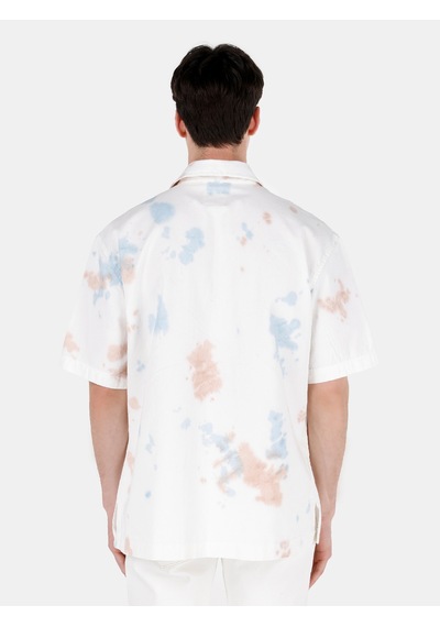 Colin's Colins Oversize Fit Shirt Neck Erkek Bej Kısa Kol Gömlek Cl1069575 Q1.v1 Dn43535 Denim