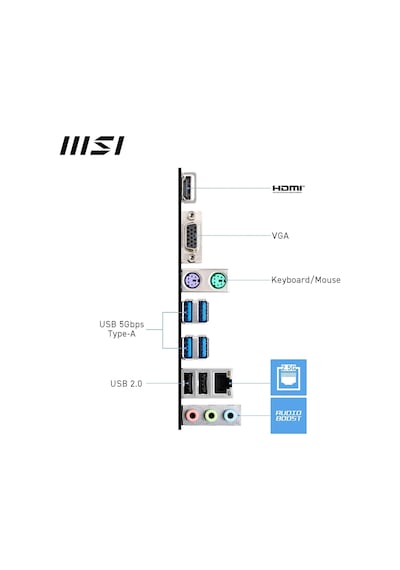 Mb Pro A620am-b Evo Am5 Ddr5 6800mhz Oc Argb Hdmı Vga M.2 Usb3.2 Jargb V2 Matx