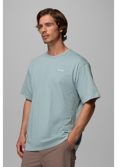 Columbia Erkek Tişört 2155051-461 Mavi