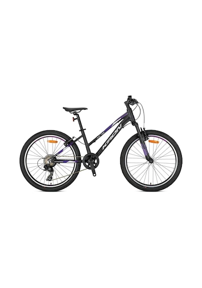Kron Xc 75 - 20 Mtb Lady - 11' - 7 Vites -v.brake - Mat Siyah/mor-gri-mavi Siyah-mor