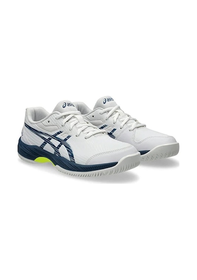 Asics Büyük Unisex Çocuk Beyaz Voleybol Ayakkabısı 1044a052-104 Mavi