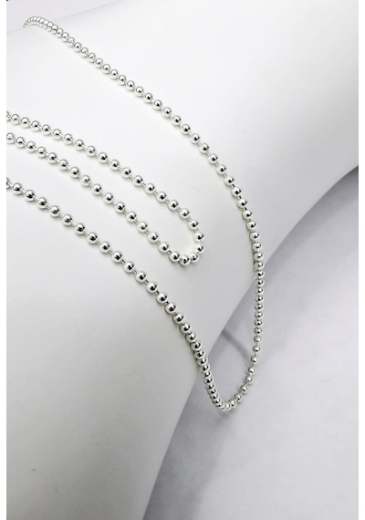Omar Silver Unisex Top Tırnak Makası 1,9 MM Gümüş Kolye Zincir