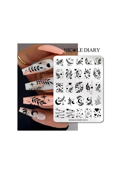 Nicole Diary Metal Stampa Tabakası X014 56261