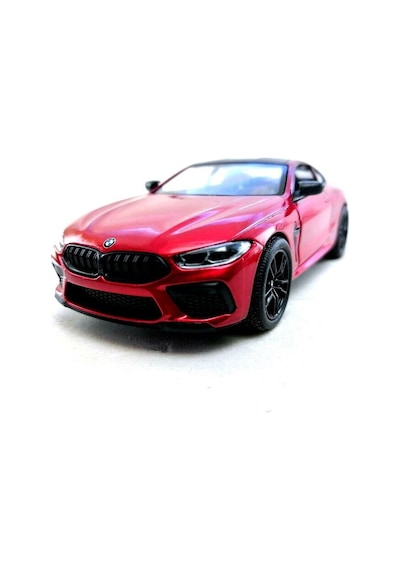 Kinsmart Bmw M8 Competition Coupe 1:38 Kırmızı Çek Bırak Model Araba