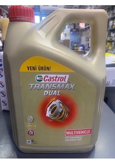 Castrol Transmax Dual Multivehicle Çift Kavramalı Şanzıman Yağı 4 L