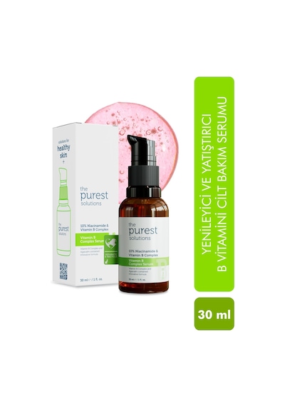 The Purest Solutions Vitamin B Complex Serum 10% Niacinamide & Vi