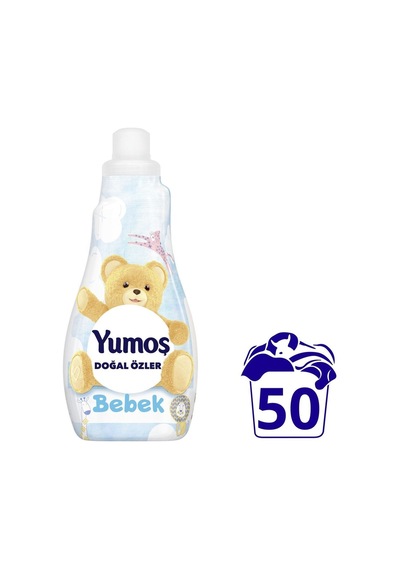 Doğal Özler Konsantre Çamaşır Yumuşatıcısı Bebek 1200 Ml 50 Yıkama 1 Adet
