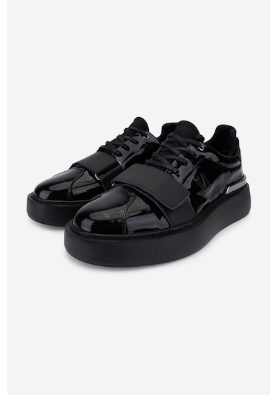 Valmenti Erkek Hakiki Deri Siyah Rugan Sneakers & Spor Ayakkabı 352 23106 Erk Ayk Sk25-26 Sıyah Rgn Siyah
