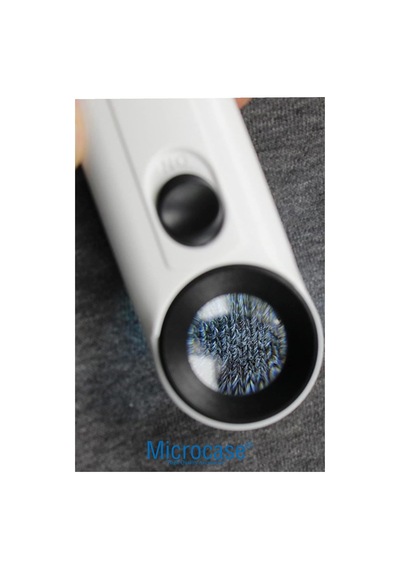 40x 21mm Pilli Işıklı El Büyüteç - Al5032