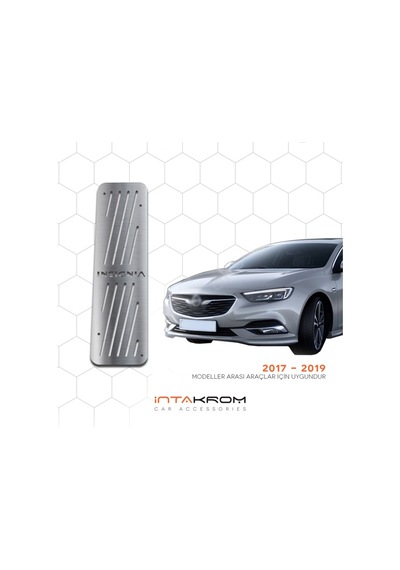 intakrom Opel Insignia Krom Ayak Dinlendirme Pedalı - 2017 - 2019