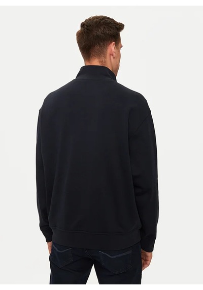 Armani Exchange Lacivert Erkek Fermuarlı Baskılı Sweatshirt 6dzmjj Zj4xz 1510