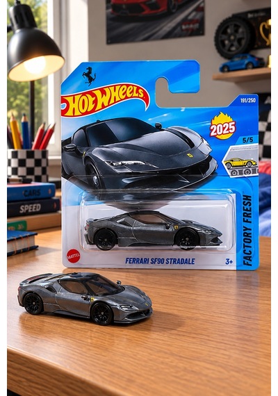 Hot Wheels Ferrari Sf90 Stradale Oyuncak Araba Çok Renkli