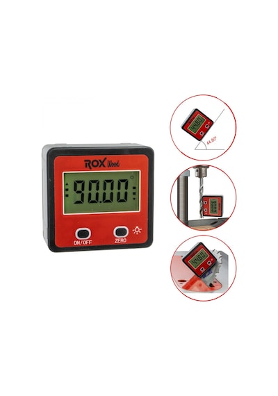 Rox Wood Rox0095 Dijital Açı Ölçer
