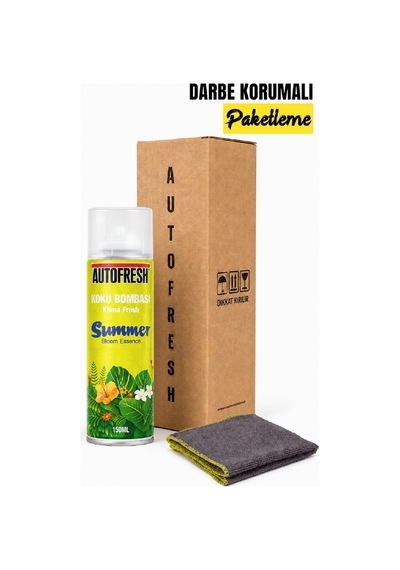 Klima Fresh Koku Bombası 150 Ml Summer Bloom Araç İçi Koku Giderici Sprey