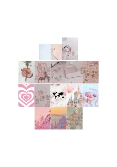 Pinky Soft Poster Duvar Kağıdı Seti