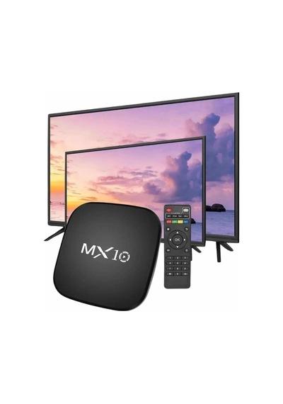 Mey İthalat Mx Box Android Tv Media Sound 4k Ultra Hd Görüntü Kaliteli Renkli