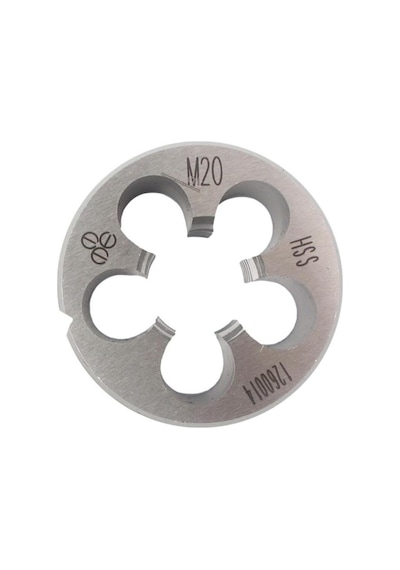 Mte M20 X 2.5 Pafta Normal Vidalı Hss Dın 223/b