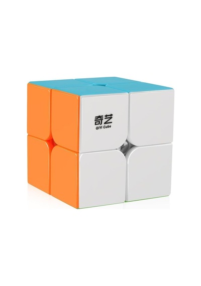 2x2 Qy Speed Zeka Küpü Stickersız Akıl Küpü Rübik Küp