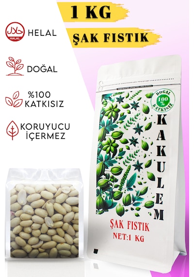 Kakulem Şak Soyulmuş Yer Fıstığı 1 KG