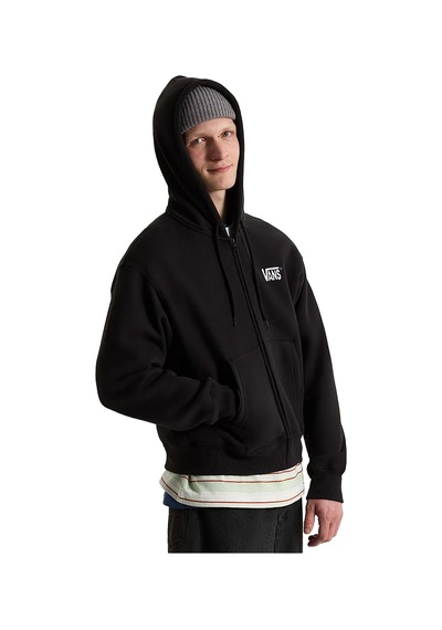 00105jy281-r Vans Stretch Logo Full Zip Erkek Ceket Siyah 00105jy281-r