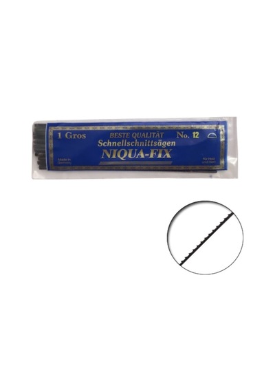 Kıl Testere No. 12 Alman NIQUA FIX