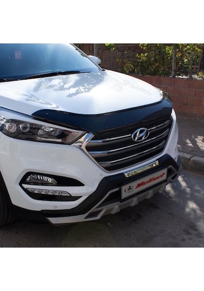 Hyundai Tucson Ön Kaput Rüzgarlığı 2015-2020 Yılı Arasına Uyumludur + Kaput Koruyucu