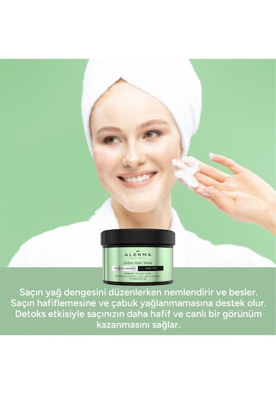 Alerma Detox Saç Maskesi 240 Ml