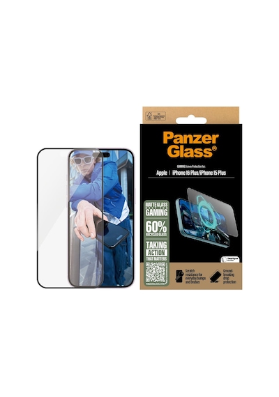 Panzerglass Apple iPhone Uyumlu 16 Plus Gaming Serisi Ekran Koruyucu Uwf