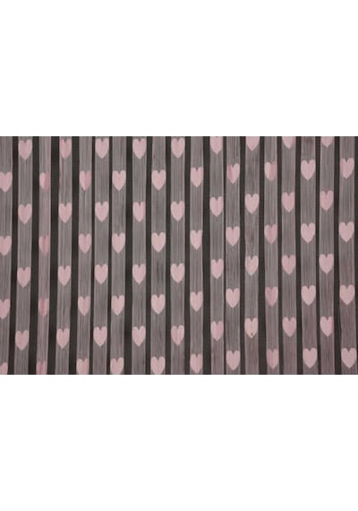 Kalpli Model Pembe Renk Ip Perde Hazır Ip Perde 300x270