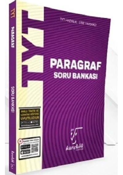 2022 Karekök Yks Tyt Paragraf Soru Bankası