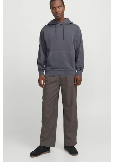 Jack & Jones Jjecharge Faded Erkek Sweatshirt Gri