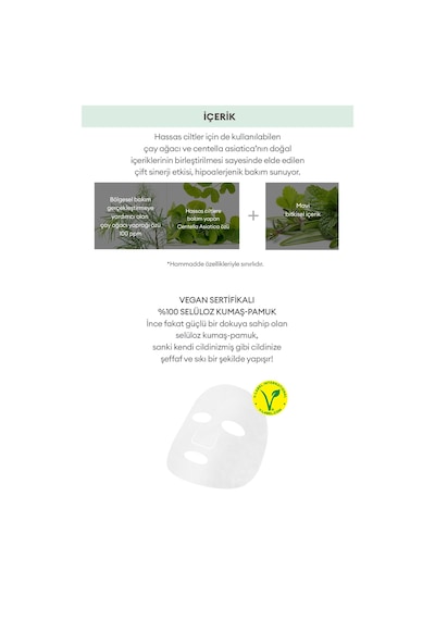 Missha Yağlanma ve Sivilcelenme Eğilimli Ciltler İçin Nem. Yaprak MaskeA'PIEU The Pure Tea Tree Sheet Mask