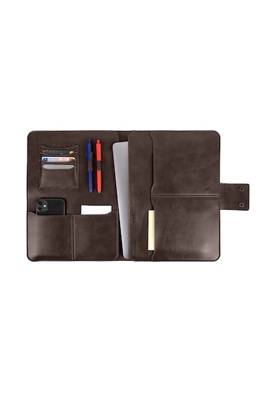 Bags Prime Organizer Tablet Kılıfı 13" İnç İpad Pro & İpad Air Evrak Çantası - Kahverengi