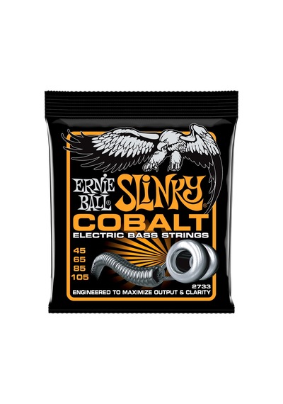 Ernie Ball Hybrid Slinky Kobalt Elektrik Bas Telleri, Ölçü 45-105