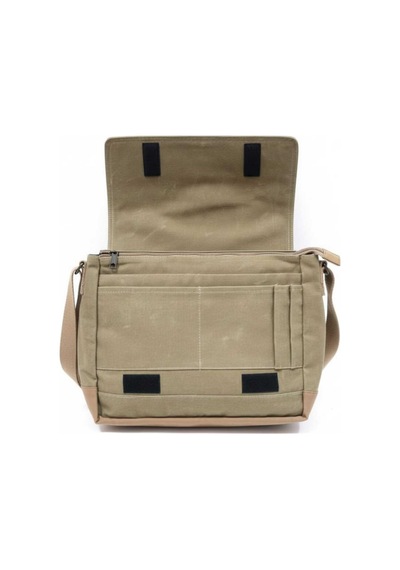 Old Cotton Cargo Boıse Computer Bag Omuz Çantası Camel