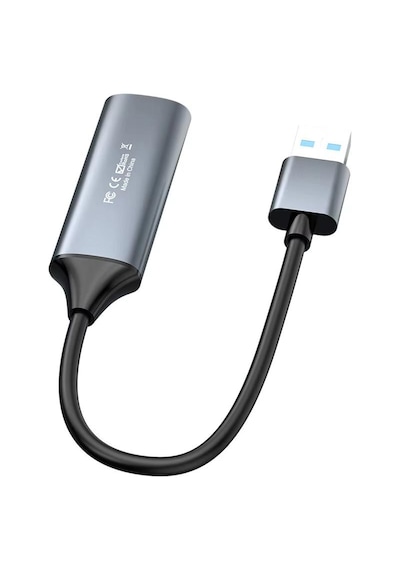 Cr06 Usb 3.0 To Hdmi 1080p60hz - 4k30hz Video Capture Görüntü Yakalama Kartı