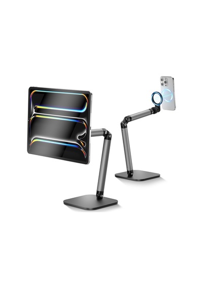 Telesın Magsafe Uyumlu Masaüstü Telefon Standı Manyetik Masaüstü Telefon Standı